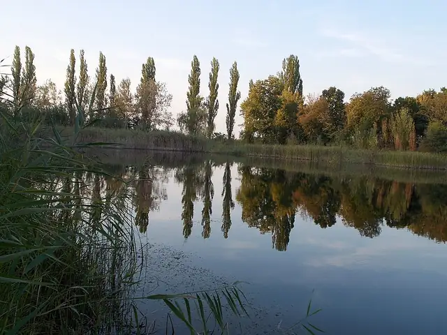 Zum Blauer Weg der Großen Tiefebene