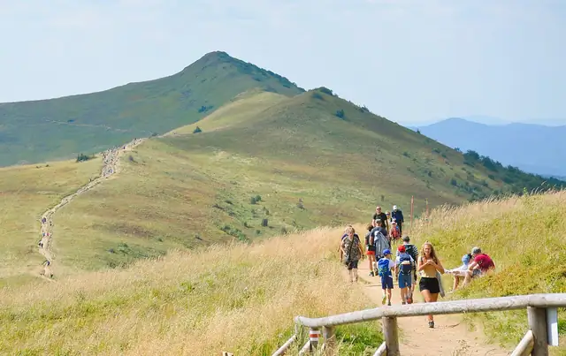 Zum Beskiden-Hauptwanderweg